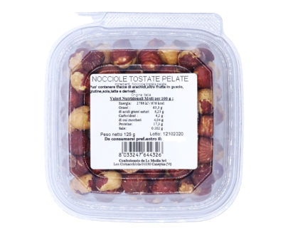 Nocciole tostate pelate La Madia 125gr
